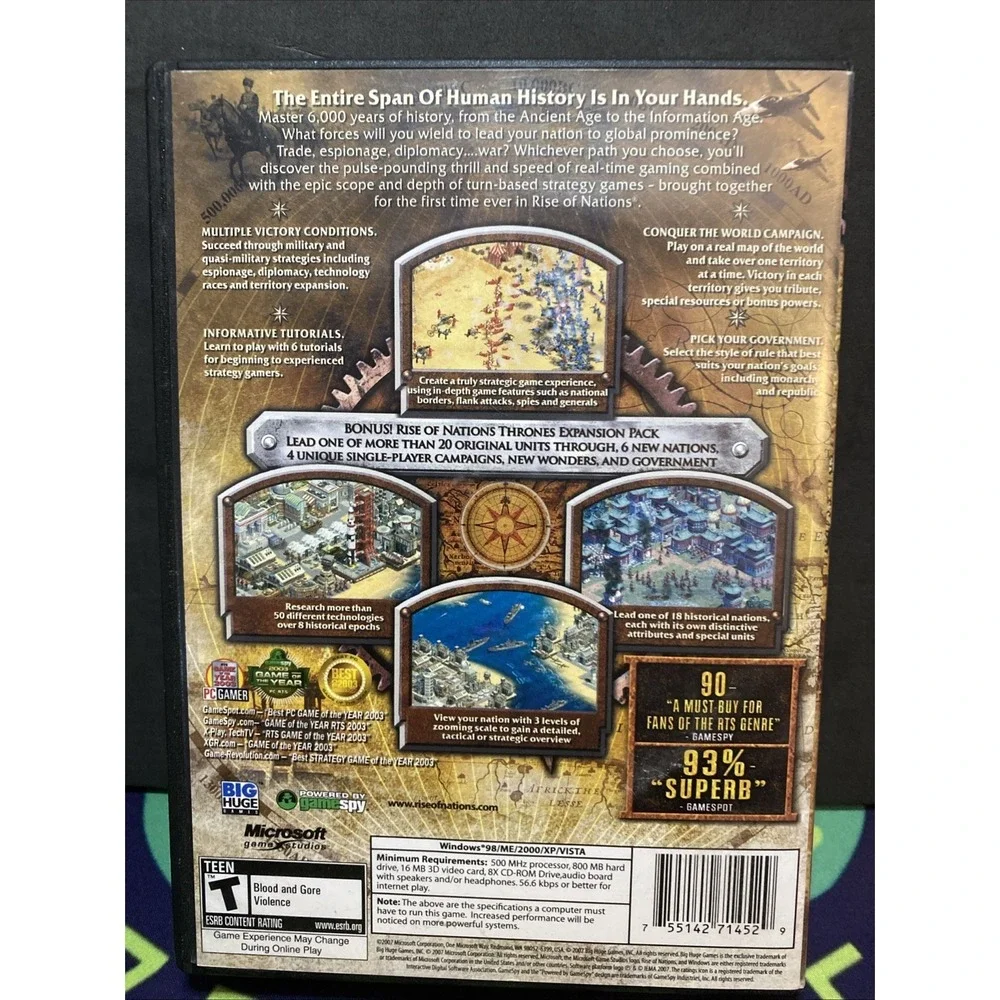 Rise of Nations (PC, 2003)